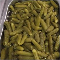 750 grams of pickled gherkins 