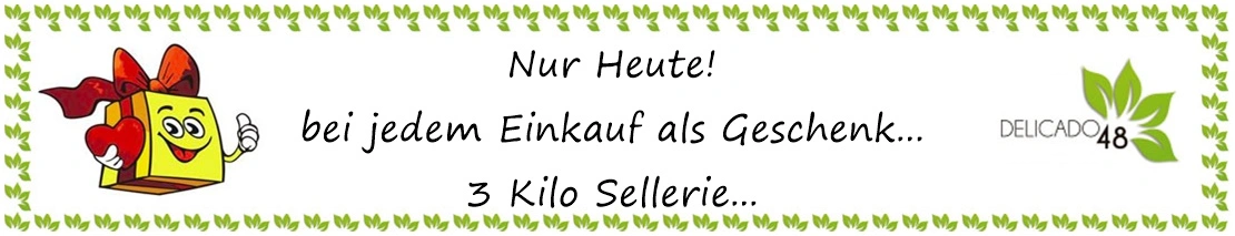 Nur Heute! bei jedem Einkauf als Geschenk